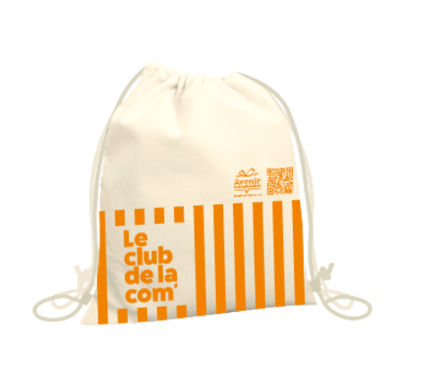 SAC A DOS COTON NATUREL 230G